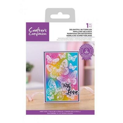 Crafter's Companion Clear Stamp - Butterflies